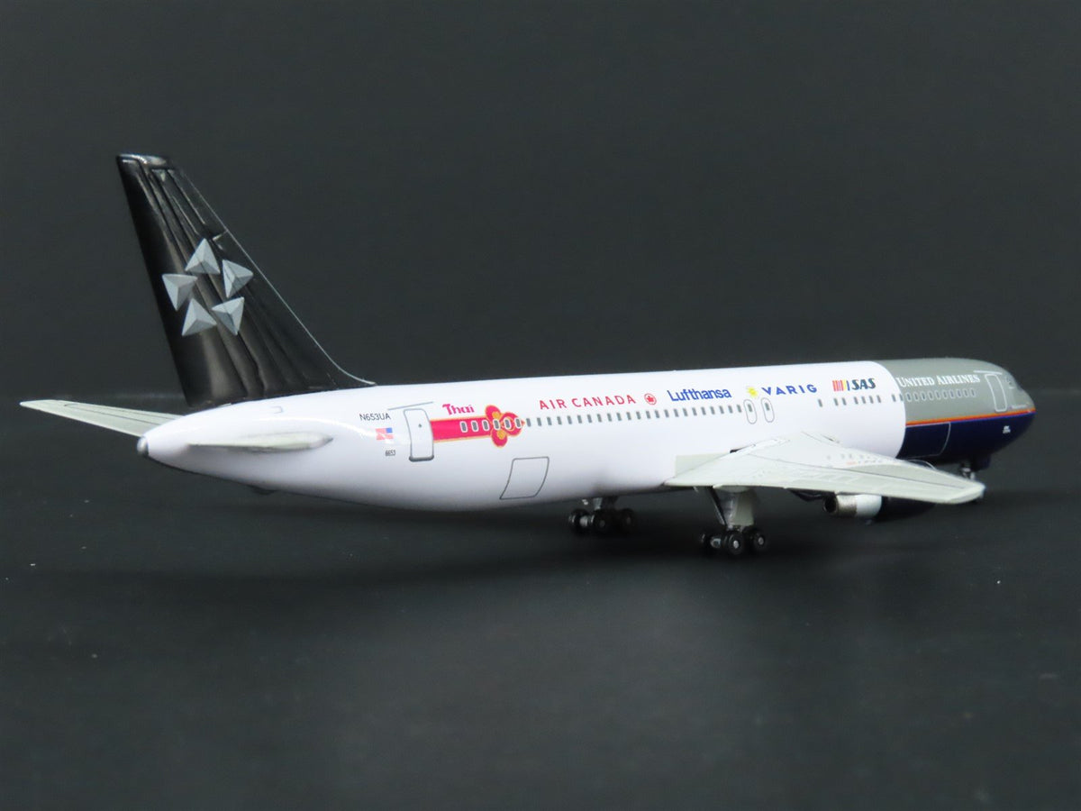 1:400 Dragon Wings Premiere 55436 Die-Cast United Airlines B767-322 Airliner