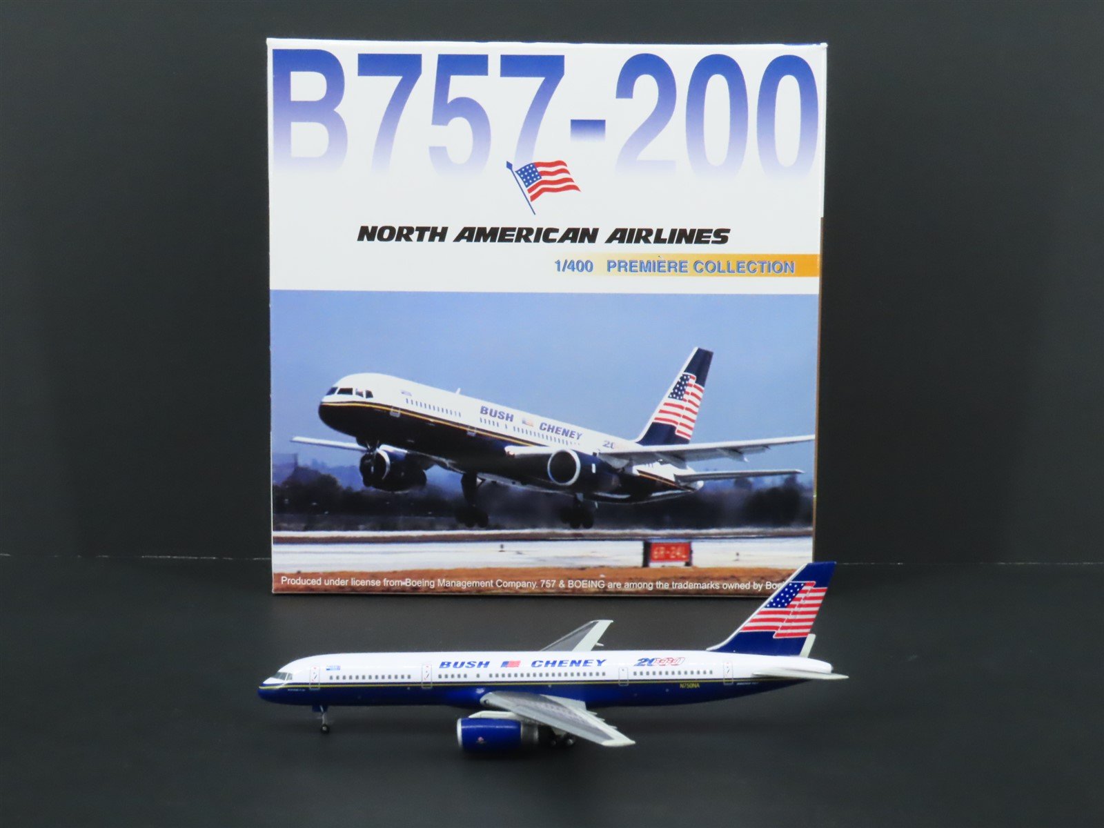 1:400 Dragon Wings Premiere 55450 Die-Cast North American B757-200 Airliner