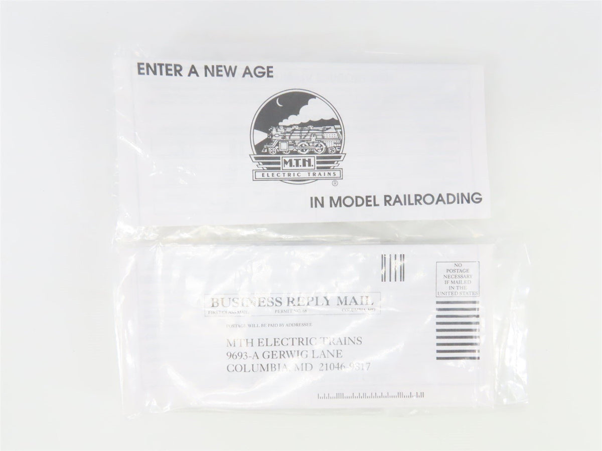 O Gauge 3-Rail MTH 20-6021 ATSF Santa Fe Aluminum Passenger 4-Car Set