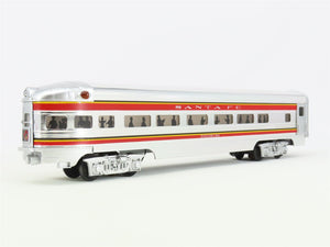 O Gauge 3-Rail MTH 20-6021 ATSF Santa Fe Aluminum Passenger 4-Car Set