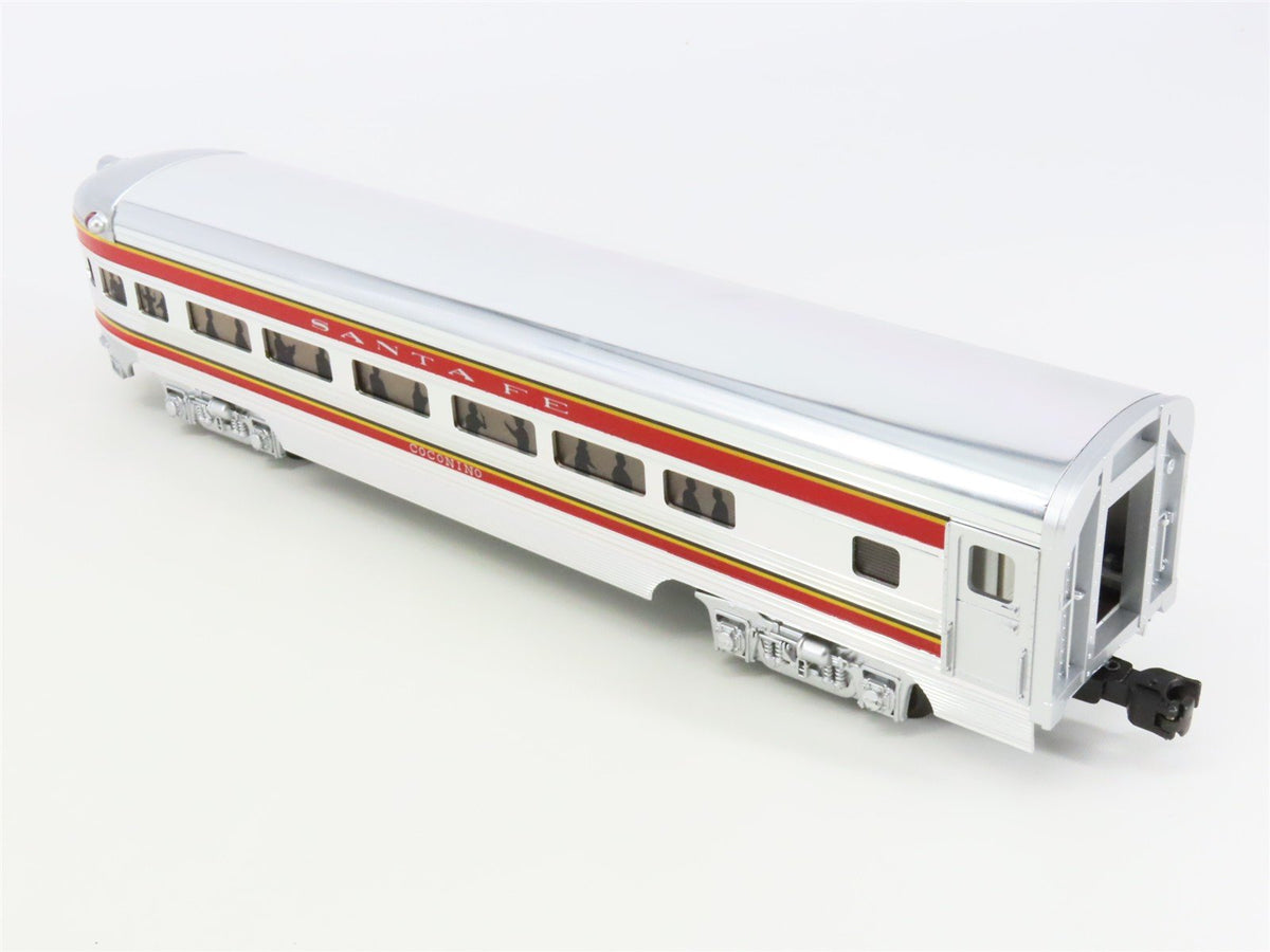 O Gauge 3-Rail MTH 20-6021 ATSF Santa Fe Aluminum Passenger 4-Car Set