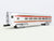 O Gauge 3-Rail MTH 20-6021 ATSF Santa Fe Aluminum Passenger 4-Car Set