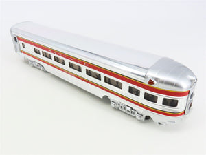 O Gauge 3-Rail MTH 20-6021 ATSF Santa Fe Aluminum Passenger 4-Car Set