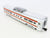 O Gauge 3-Rail MTH 20-6021 ATSF Santa Fe Aluminum Passenger 4-Car Set