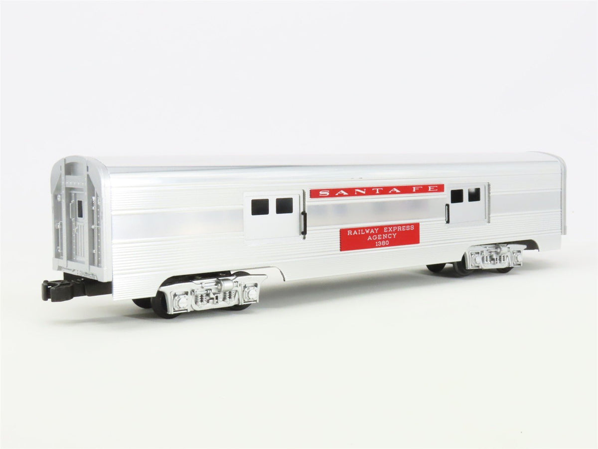 O Gauge 3-Rail MTH 20-6021 ATSF Santa Fe Aluminum Passenger 4-Car Set