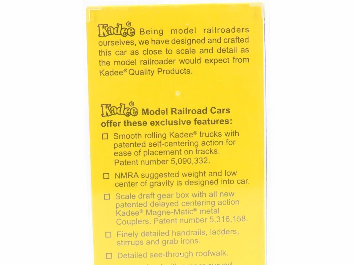 HO Scale Kadee 5004 NW Norfolk &amp; Western Railroad 40&#39; Single Door Box Car #44025