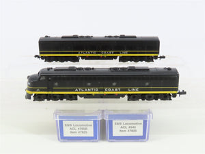 N Scale Life-Like 7825 ACL Atlantic Coast Line E8/9 A/B Diesel Set