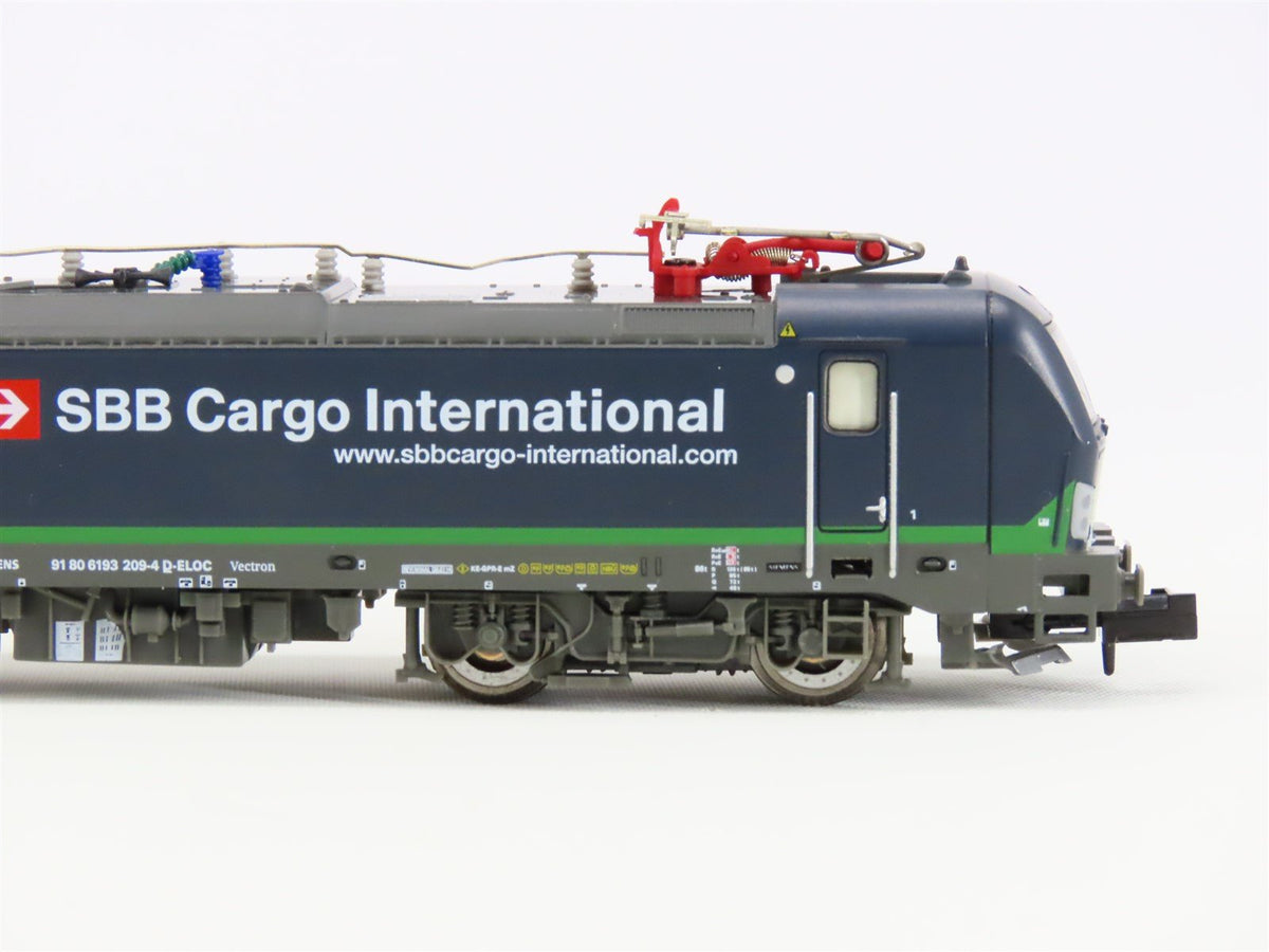 N Hobbytrain H2972 SBB Cargo Int&#39;l ELL BR 193 Vectron Electric #209 - DCC Ready