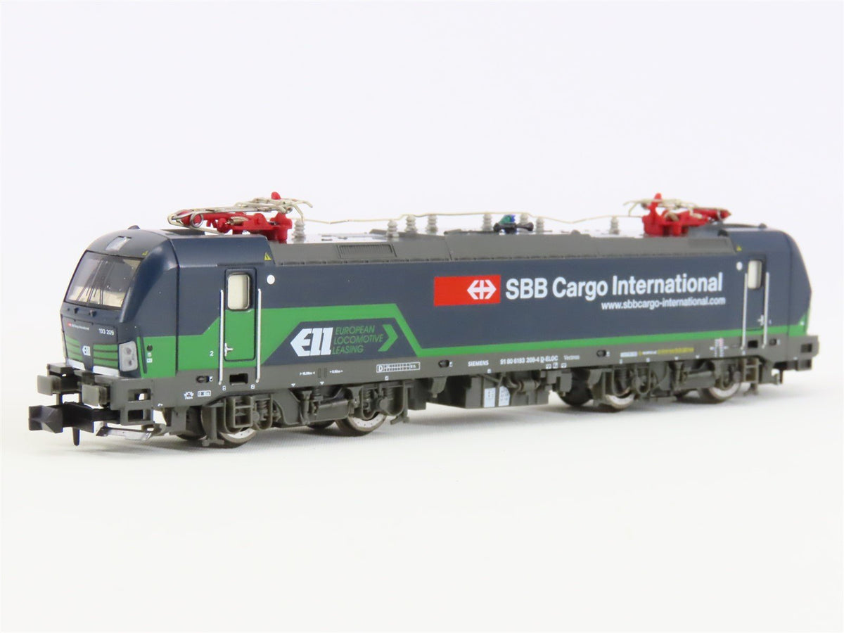 N Hobbytrain H2972 SBB Cargo Int&#39;l ELL BR 193 Vectron Electric #209 - DCC Ready