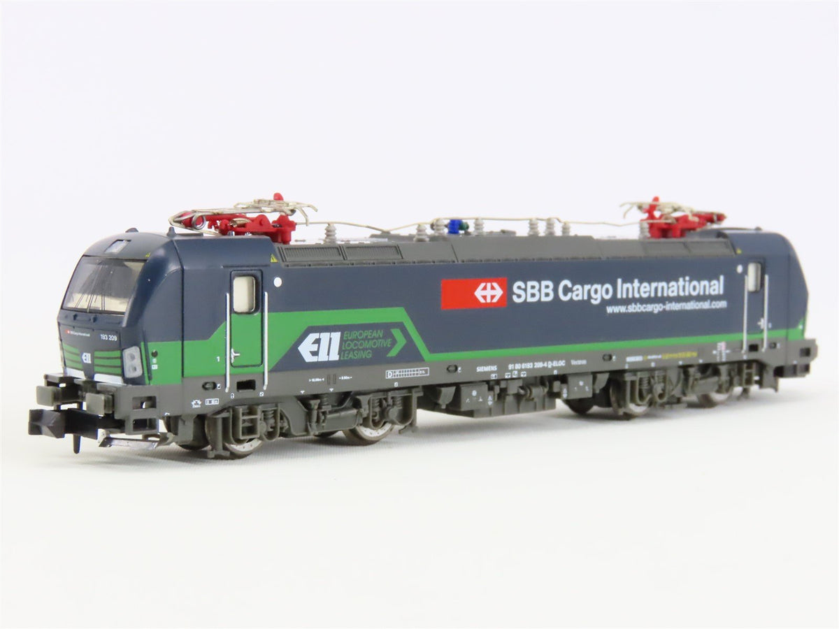 N Hobbytrain H2972 SBB Cargo Int&#39;l ELL BR 193 Vectron Electric #209 - DCC Ready