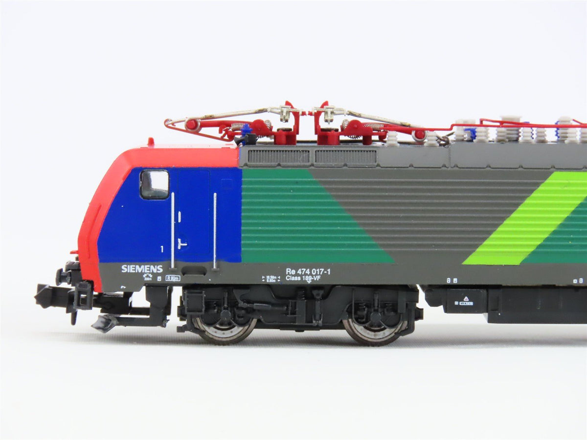 N Scale Hobbytrain H2906 NF Cargo Re474 Electric Locomotive #017-1 - DCC Ready