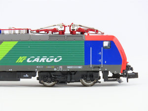 N Scale Hobbytrain H2906 NF Cargo Re474 Electric Locomotive #017-1 - DCC Ready