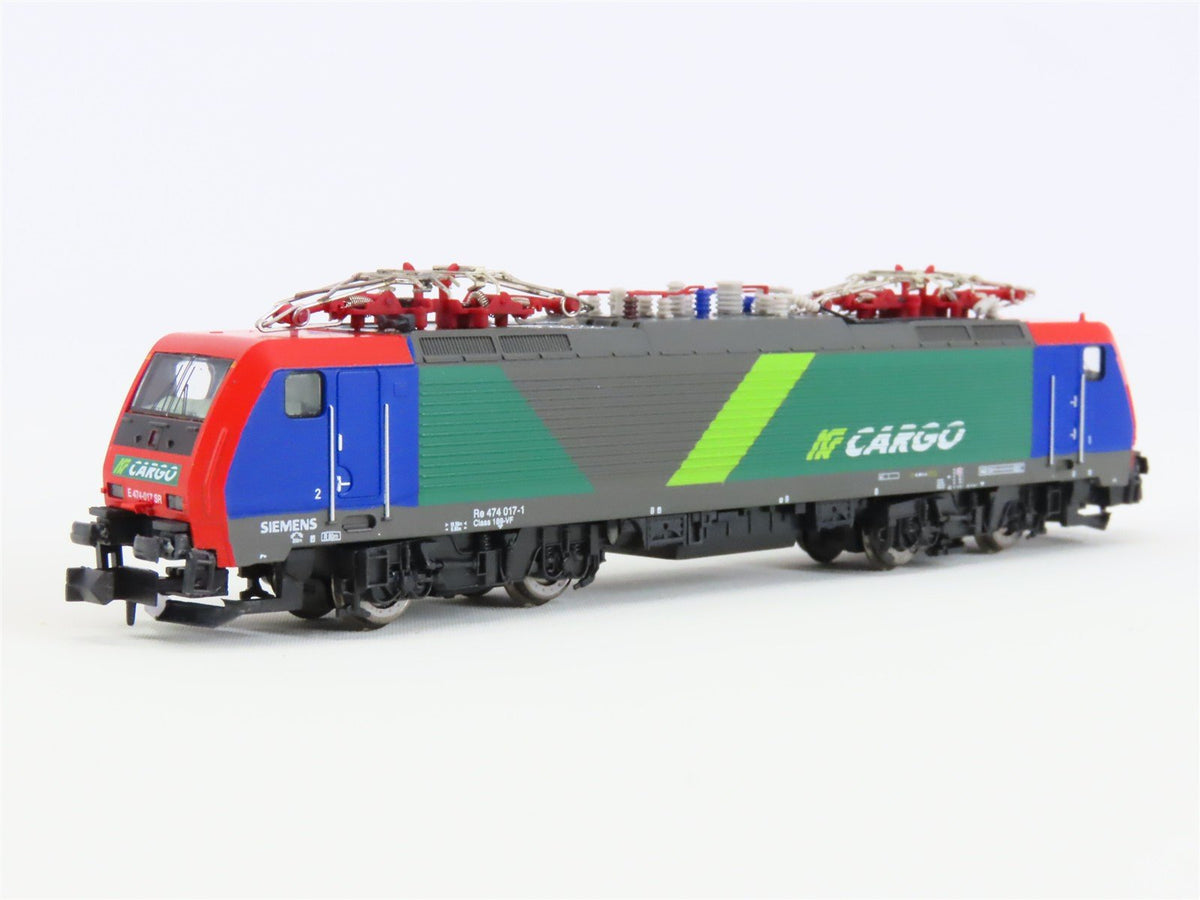 N Scale Hobbytrain H2906 NF Cargo Re474 Electric Locomotive #017-1 - DCC Ready