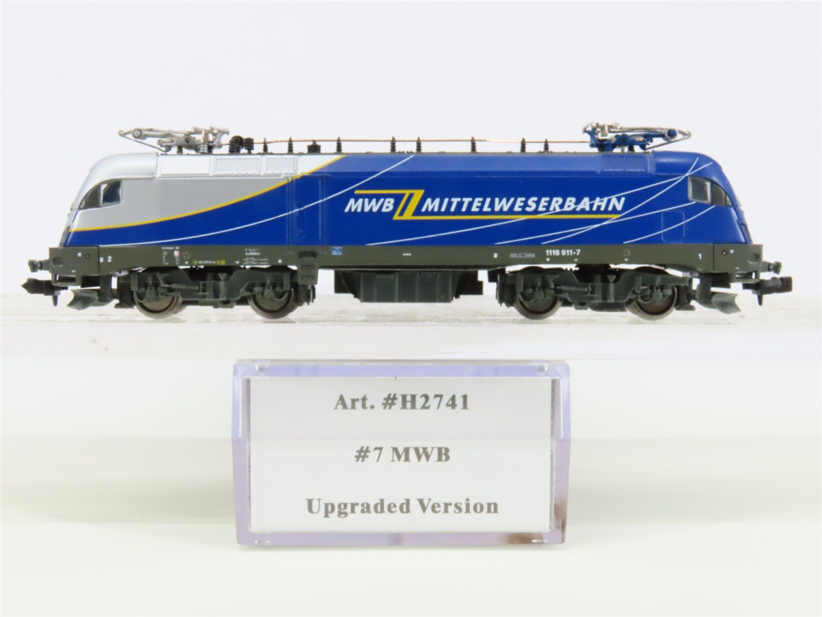 N Scale Hobbytrain H2741 MWB Mittelweserbahn BR 182/1116 Taurus Electric #911-7