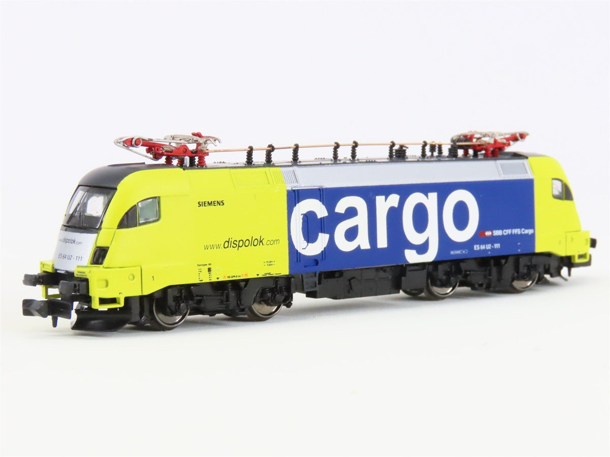 N Hobbytrain H2742 SBB CFF FFS Swiss Cargo BR 182/ES64U2 Taurus Electric #111