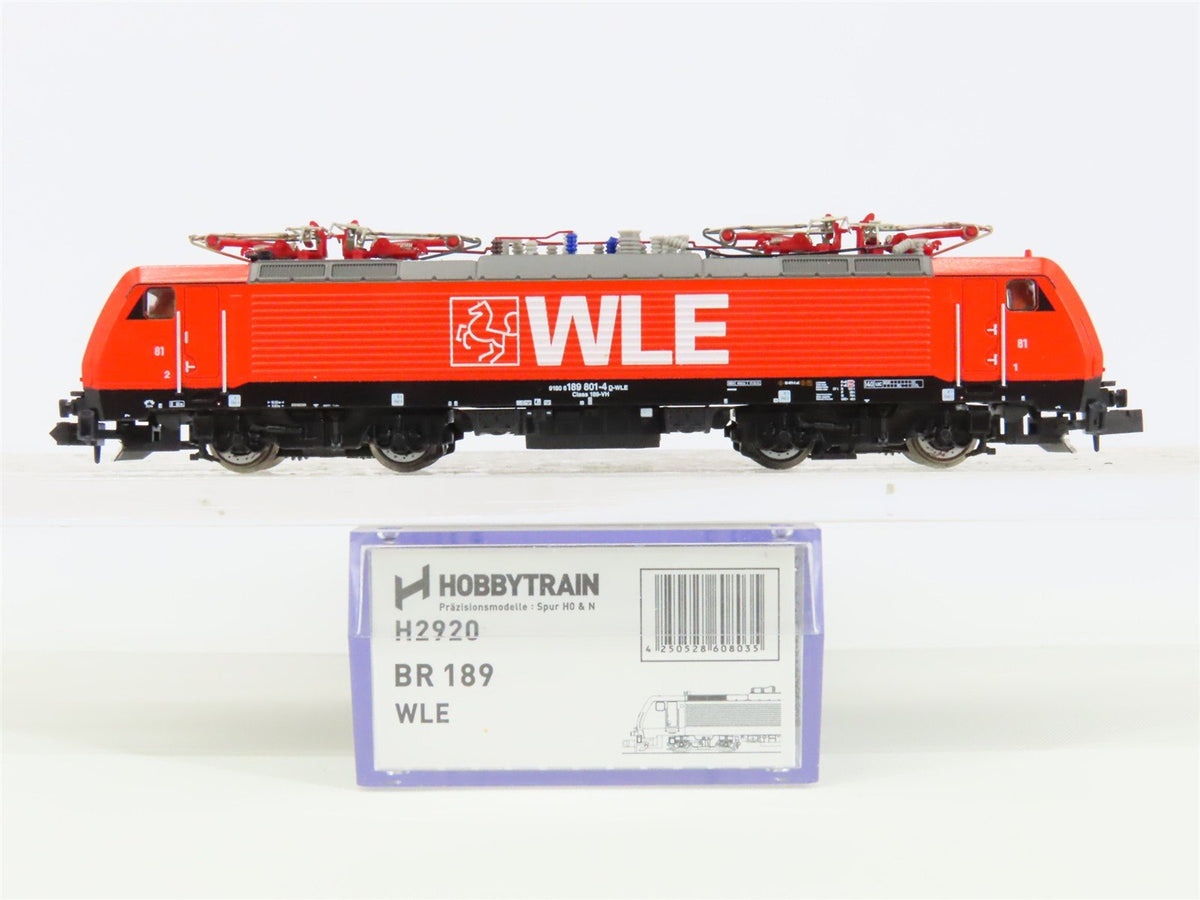 N Hobbytrain H2920 WLE Westphalian BR 189/ES64F4 Electric #801-4 - DCC Ready