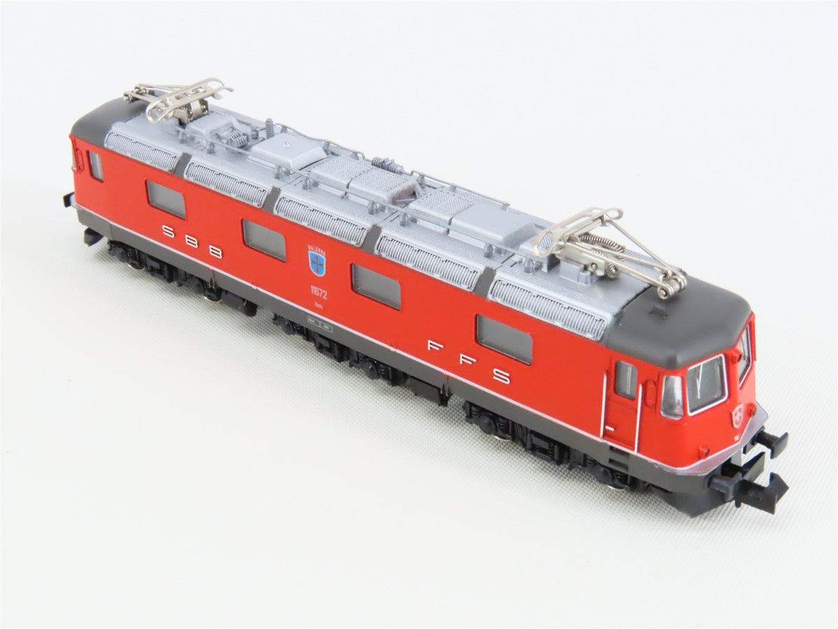 N Scale Hobbytrain / KATO 1107 SBB CFF FFS Swiss Federal Re6/6 Electric #11672