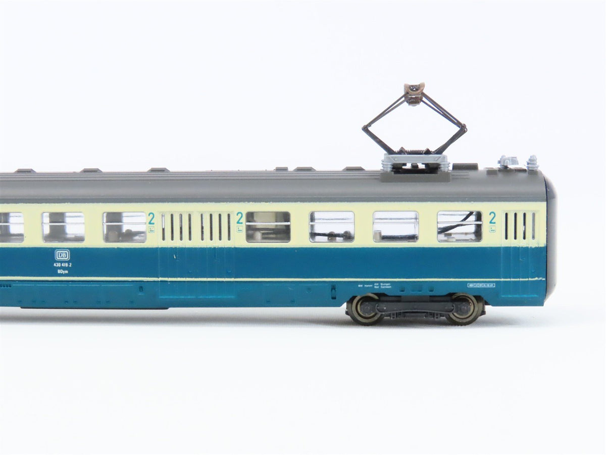 N Scale Hobbytrain / KATO 1432 DB German ET30 Electric Rail Car 3-Unit Set