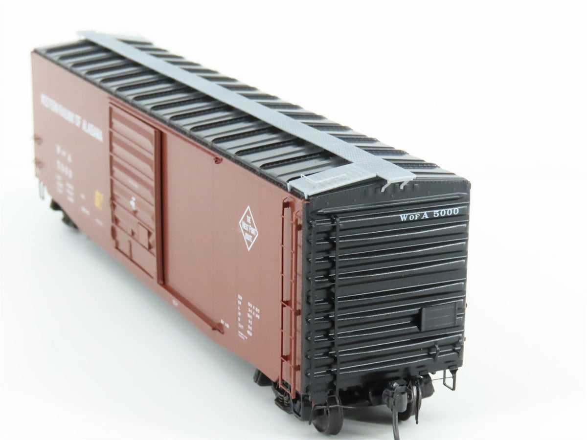 HO Scale Kadee 6105 WofA Western Railway of Alabama 50&#39; Box Car #5000