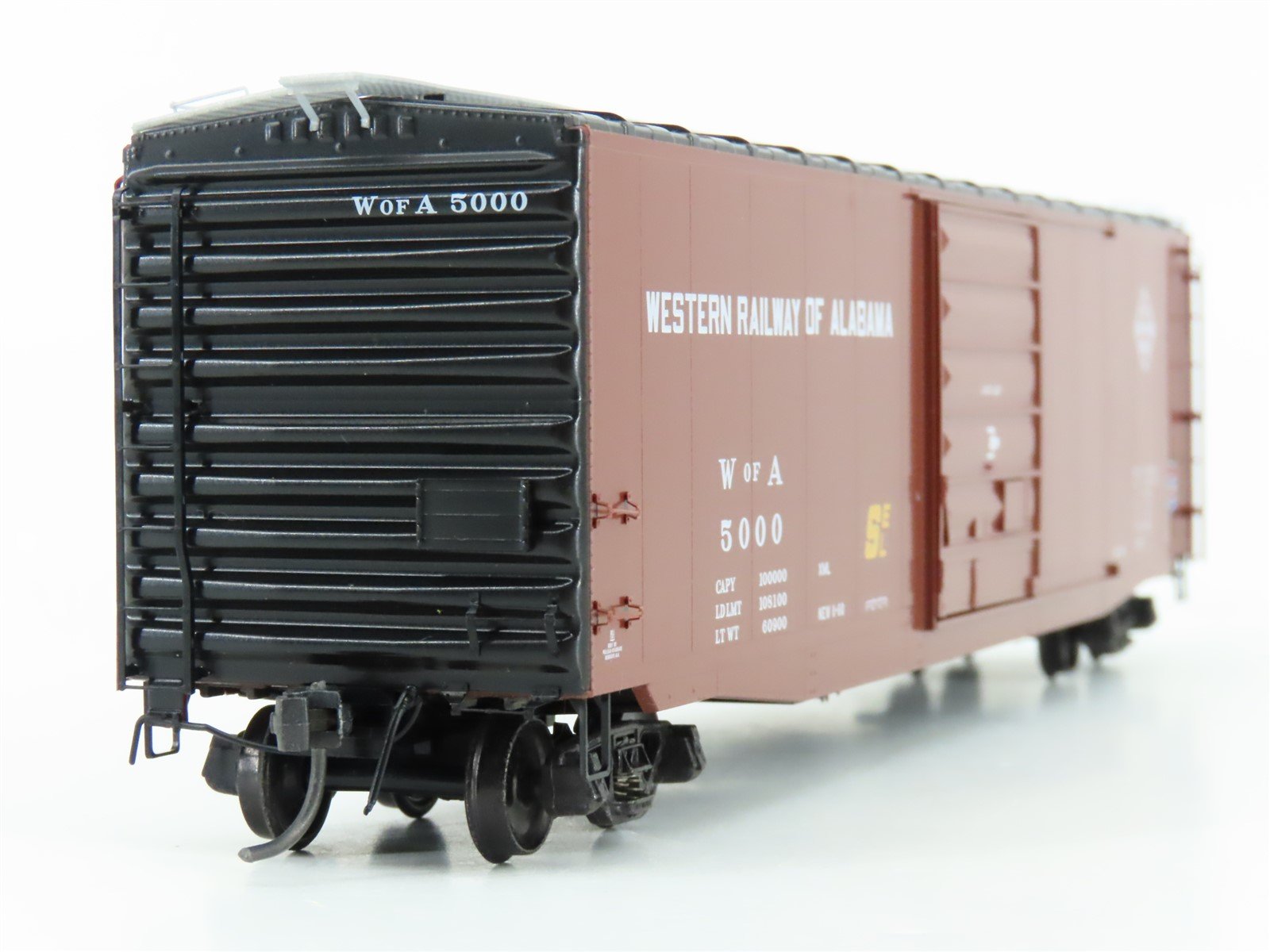 HO Scale Kadee 6105 WofA Western Railway of Alabama 50' Box Car #5000