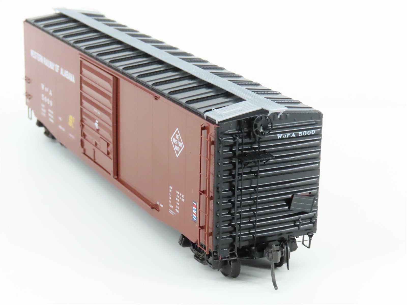 HO Scale Kadee 6105 WofA Western Railway of Alabama 50' Box Car #5000