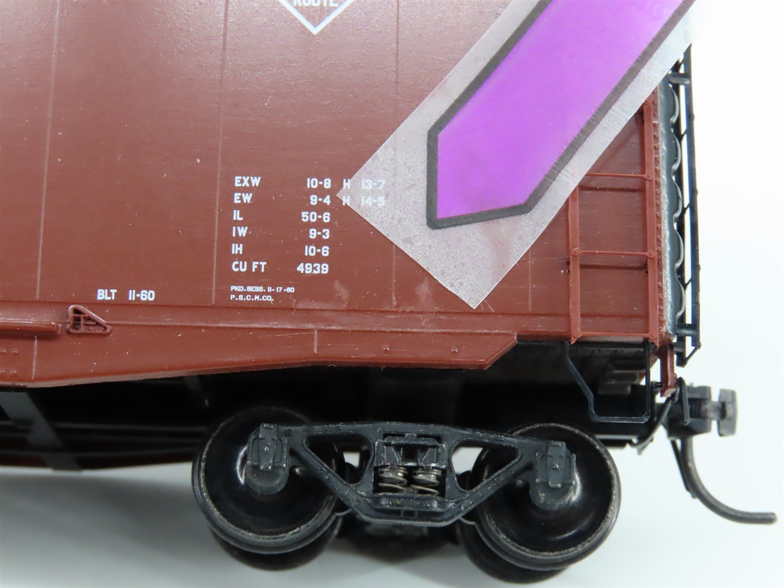 HO Scale Kadee 6105 WofA Western Railway of Alabama 50' Box Car #5000