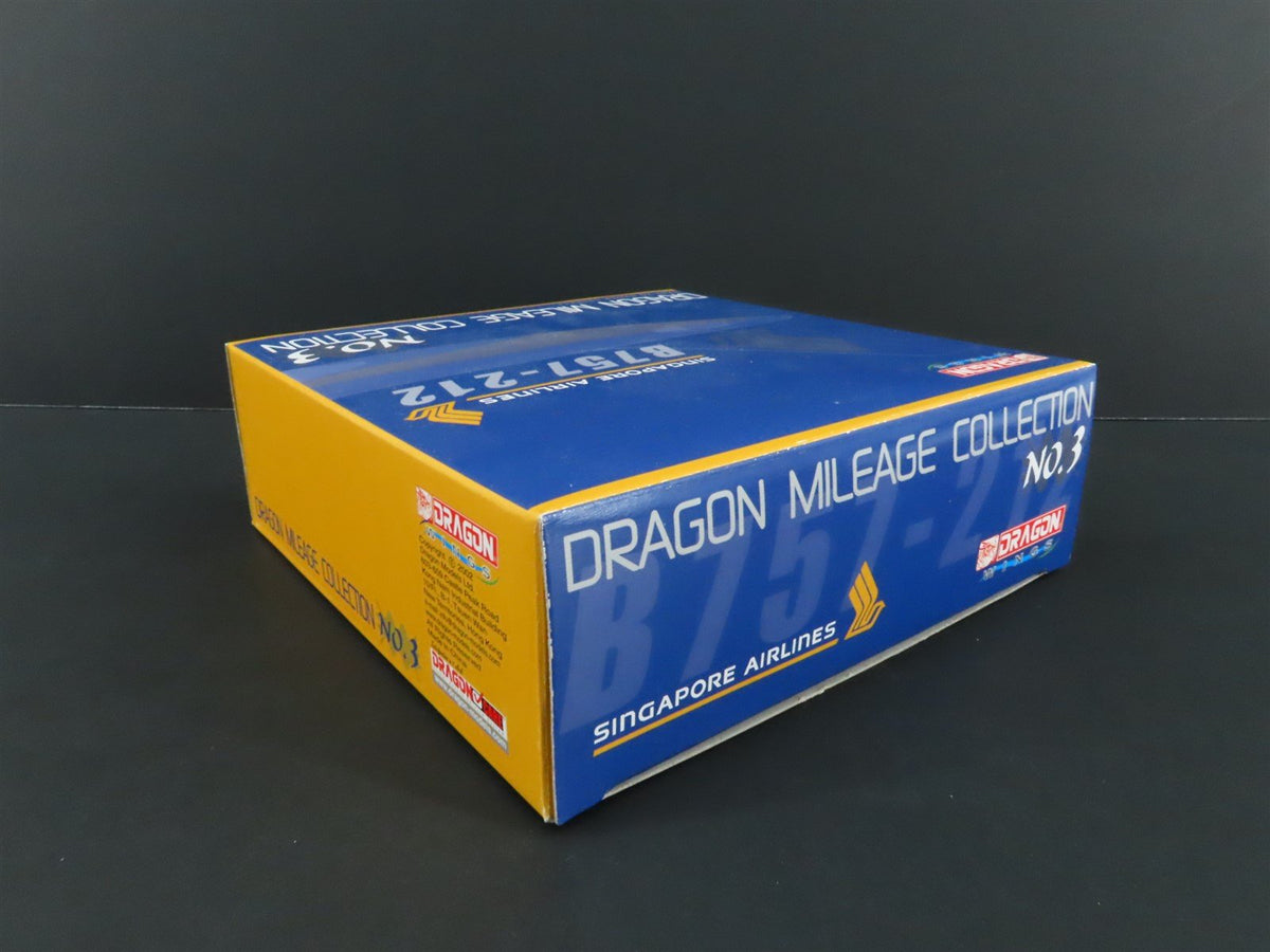 1:400 Dragon Wings 55398 Die-Cast Singapore Airlines Boeing 757-212 Airliner