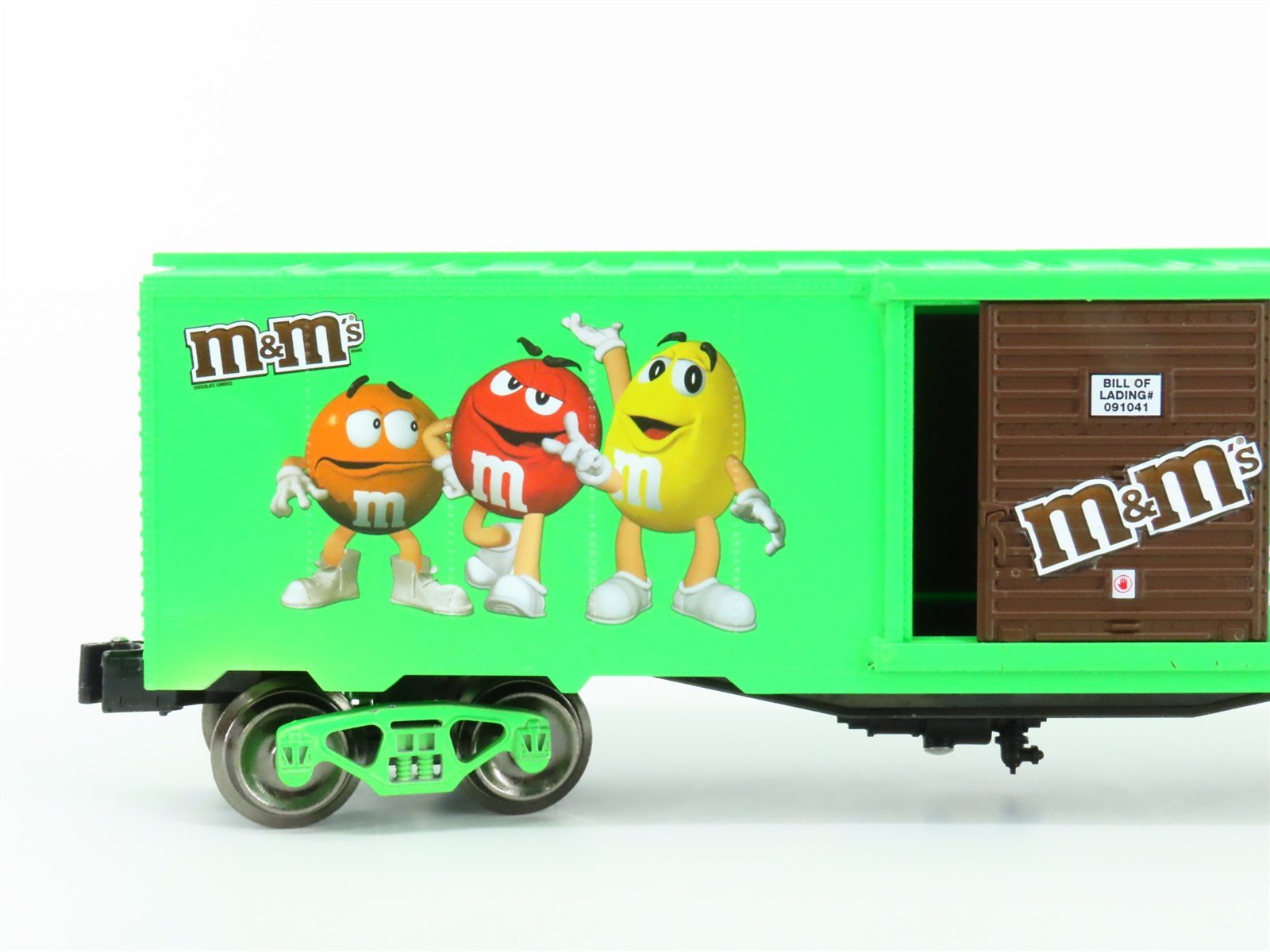 O Gauge 3-Rail Menards Gold Line 279-8130 M&M's Single Door Box Car #5141