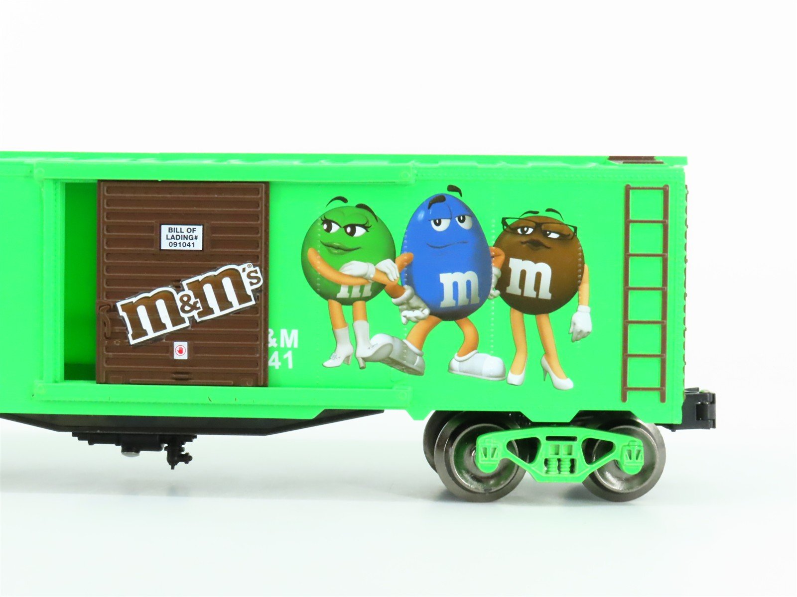 O Gauge 3-Rail Menards Gold Line 279-8130 M&M's Single Door Box Car #5141