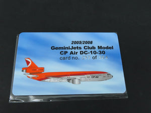 1:400 Gemini Jets GJCDN713 Die-Cast CP Air MD DC-10-30 Airliner