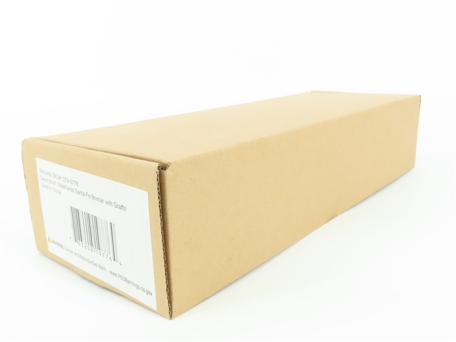 O Gauge 3-Rail Menards Gold Line 279-5776 ATSF Chief Box Car #5841 w/ Graffiti