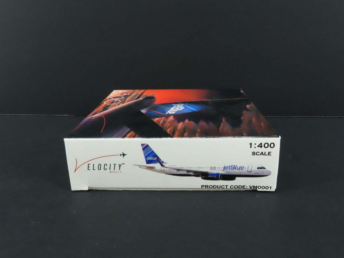 1:400 Velocity Models VM0001 Die-Cast Jet Blue Airbus A320 Airliner