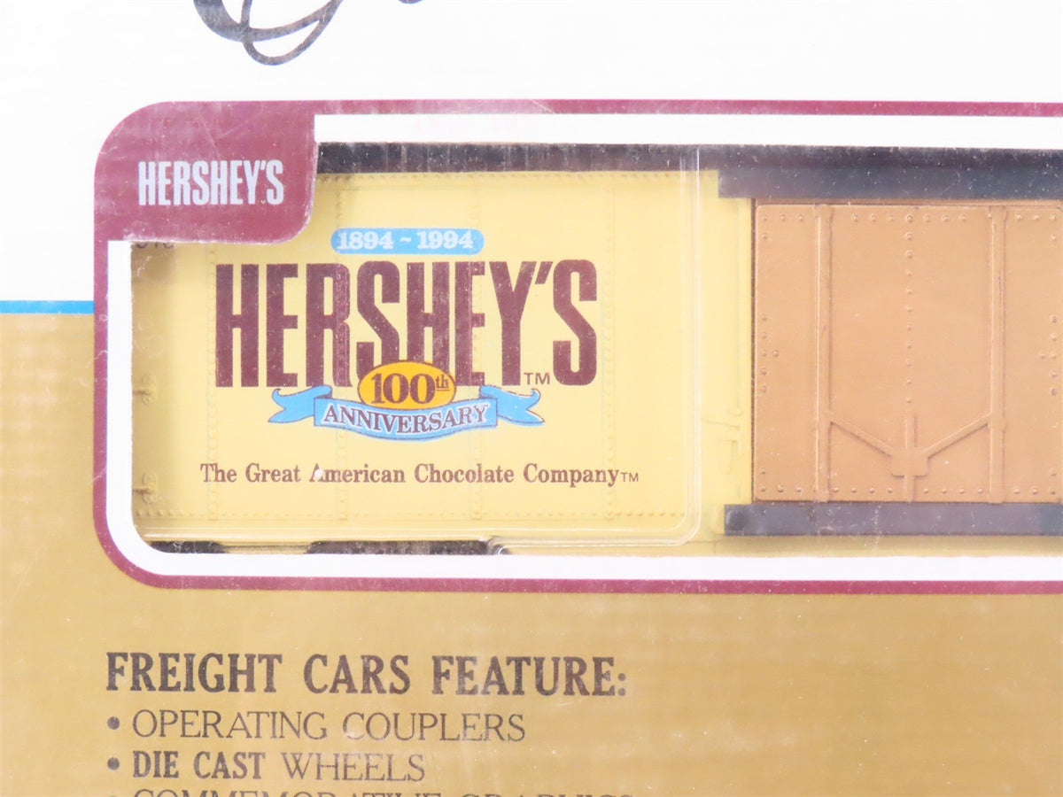 O27 Gauge 3-Rail K-Line K-1401 Hershey&#39;s 100th Anniversary Steam Set SEALED