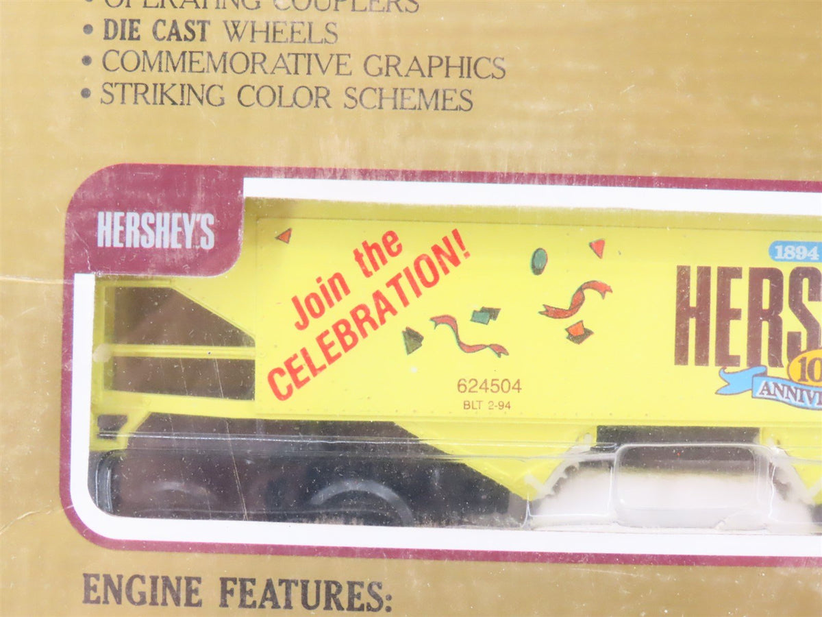 O27 Gauge 3-Rail K-Line K-1401 Hershey&#39;s 100th Anniversary Steam Set SEALED