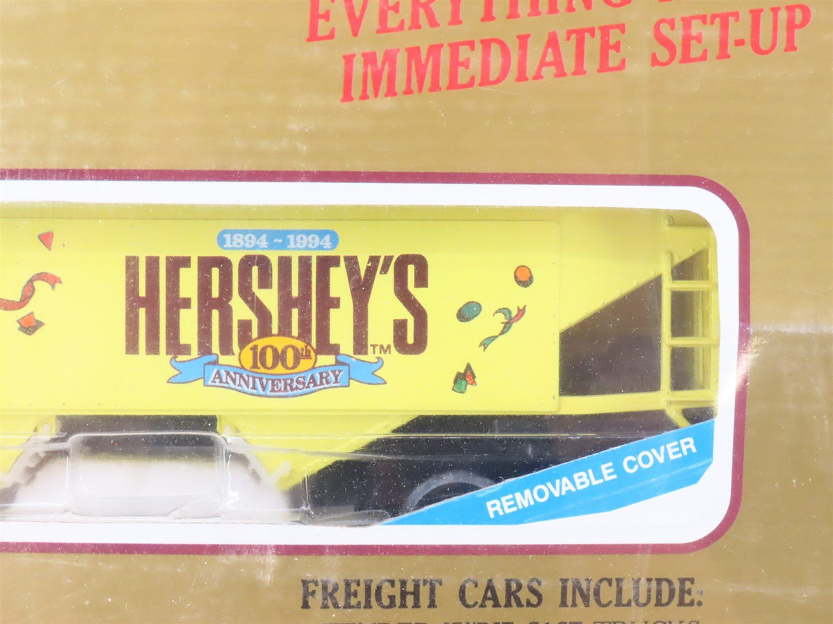 O27 Gauge 3-Rail K-Line K-1401 Hershey&#39;s 100th Anniversary Steam Set SEALED