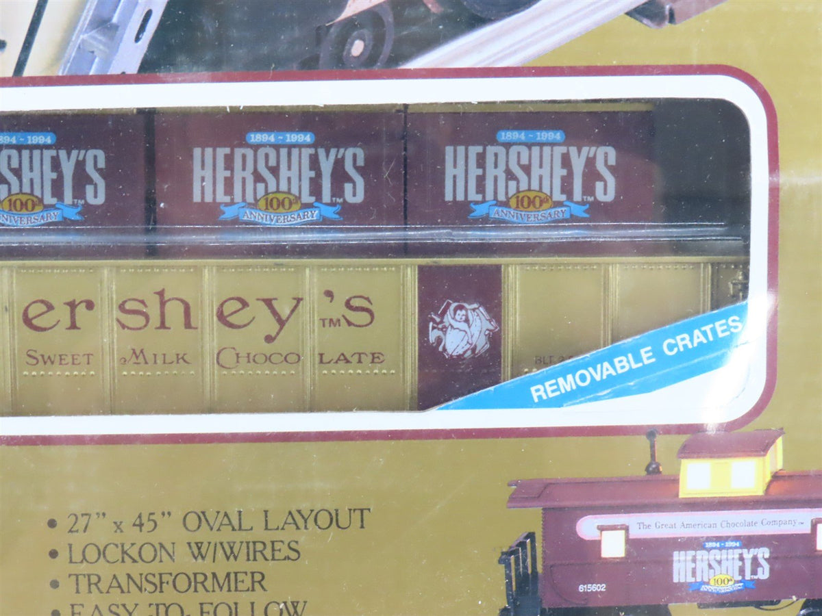 O27 Gauge 3-Rail K-Line K-1401 Hershey&#39;s 100th Anniversary Steam Set SEALED