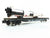 O Gauge 3-Rail Menards Gold Line 275-9122 FEC Flat Car #4928 w/ Saturn V Rocket