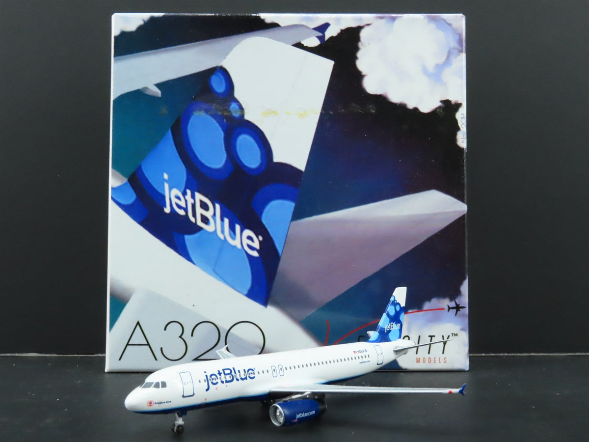 1:400 Velocity Models VM0002 Die-Cast Jet Blue Airbus A320 Airliner