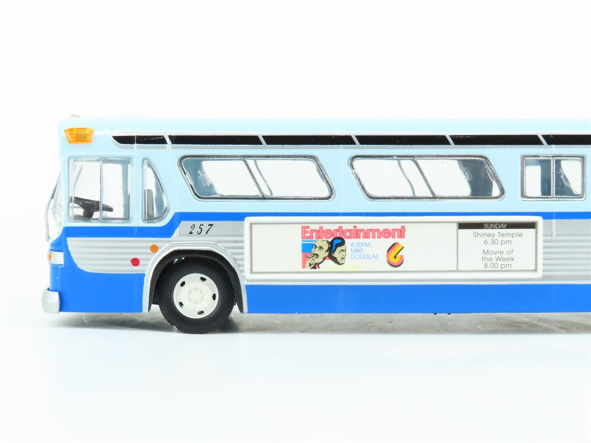 1:50 Scale Corgi 54501 Die-Cast GM 5301 San Diego Transit Fishbowl Bus