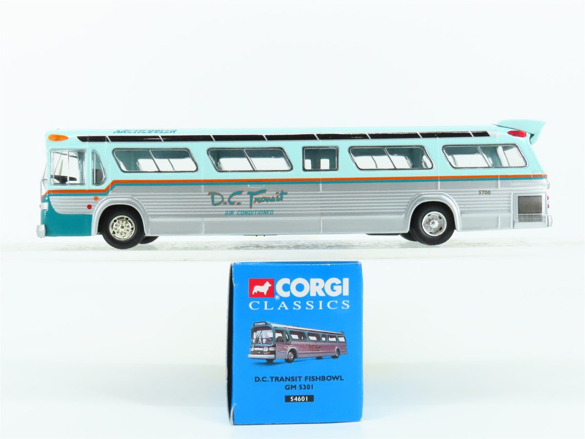 1:50 Scale Corgi 54601 Die-Cast GM 5301 DC Transit Fishbowl Bus