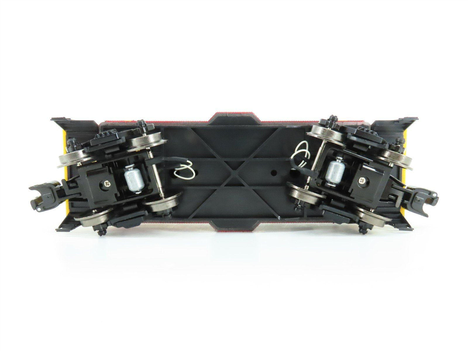 O Gauge 3-Rail Menards Gold Line 275-9111 ATSF Santa Fe Caboose #4120 w/ Lights