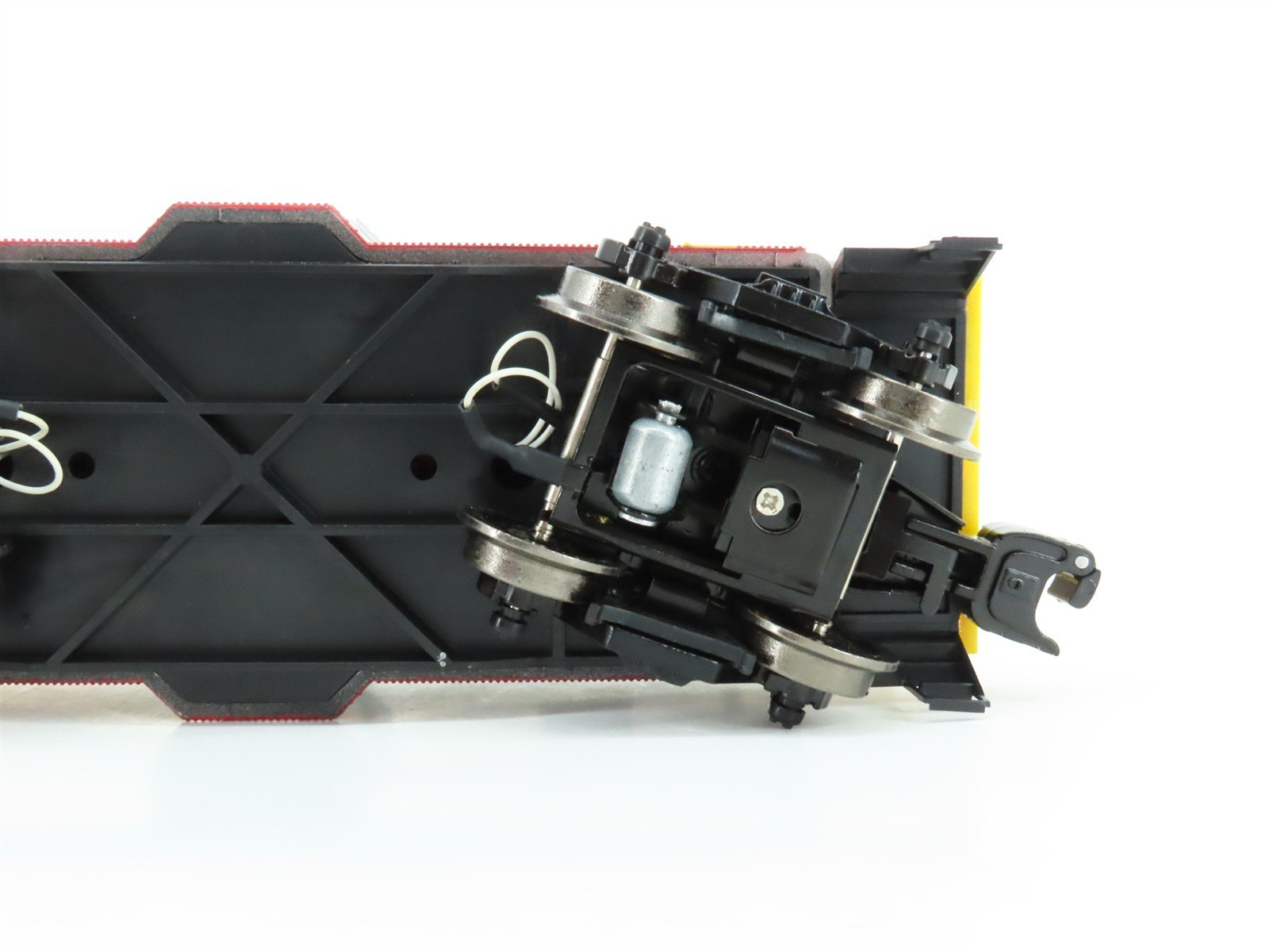 O Gauge 3-Rail Menards Gold Line 275-9111 ATSF Santa Fe Caboose #4120 w/ Lights