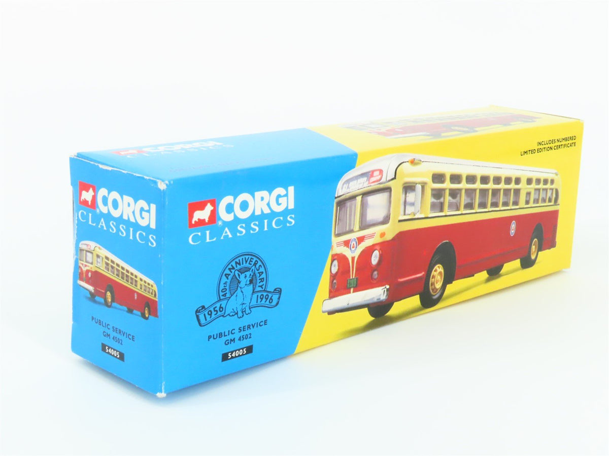 1:50 Scale Corgi 54005 Die-Cast GM 4502 Public Service Bus