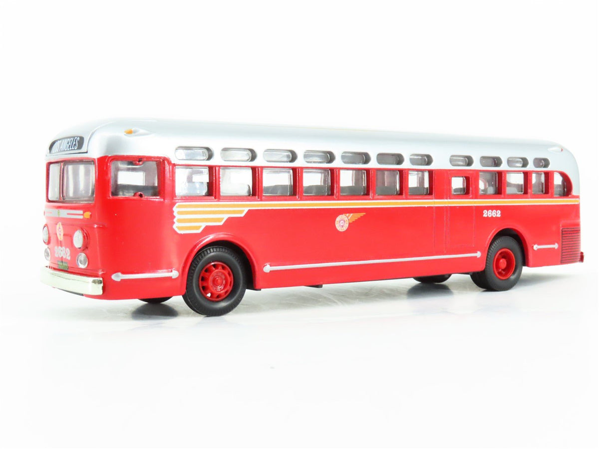 1:50 Scale Corgi 98601 Die-Cast GM 4502 Pacific Electric Bus