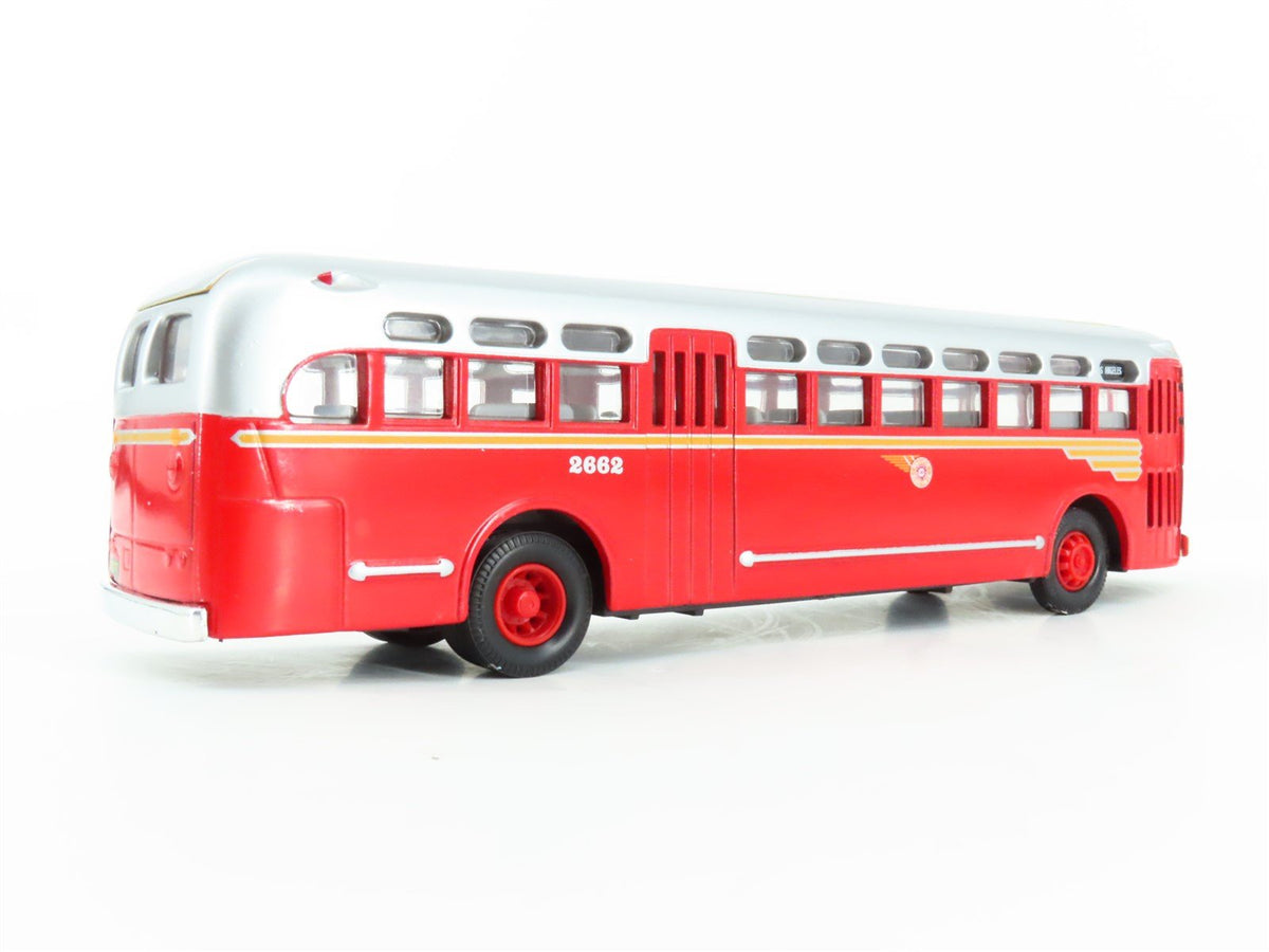 1:50 Scale Corgi 98601 Die-Cast GM 4502 Pacific Electric Bus