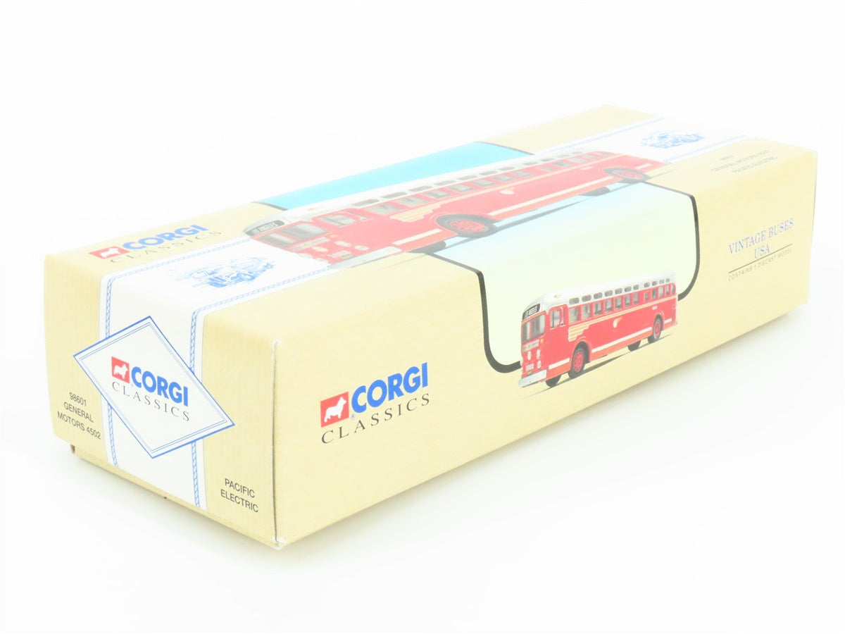 1:50 Scale Corgi 98601 Die-Cast GM 4502 Pacific Electric Bus
