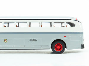 1:50 Scale Corgi 98467 Die-Cast Yellow Coach 743 Public Service New Jersey Bus