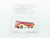 1:50 Scale Corgi 98464 Die-Cast Yellow Coach 743 Burlington Trailways Bus