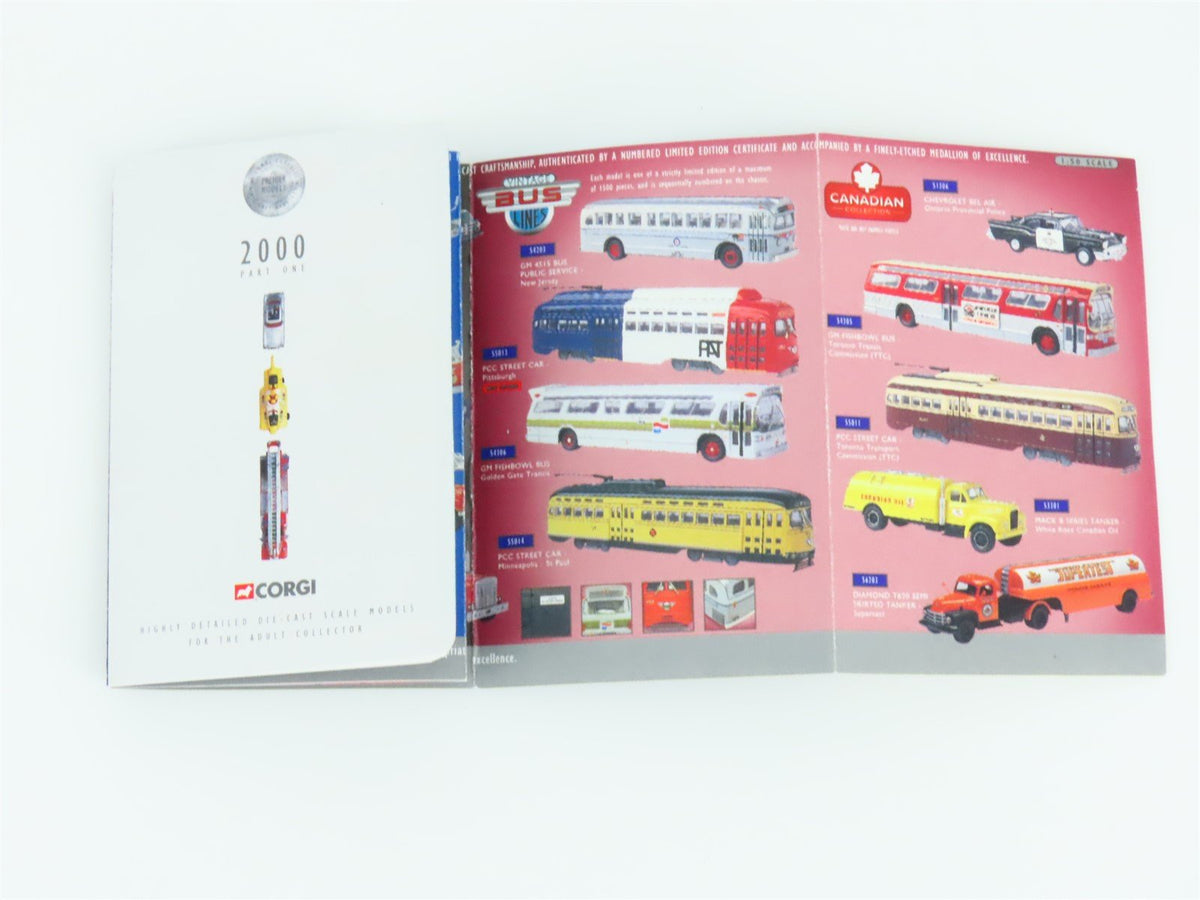 1:50 Scale Corgi 54203 Die-Cast GM 4515 Bus Public Service Philadelphia Bus