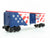 O Gauge 3-Rail Lionel 6-26777 Flag Single Door Box Car #26777 w/ Lights